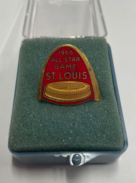 1966 Original St. Louis Cardinals All Star Game Press Pin. Balfour  Image 1