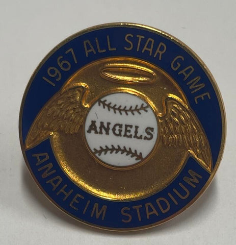 1967 Anaheim Angels All Star Game Press Pin. Balfour  Image 1