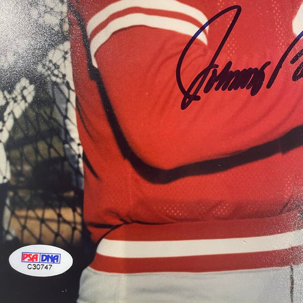 Johnny Bench and Carl Yastrzemski Signed Photograph. Auto PSA Image 4