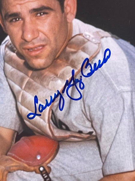 Larry Yogi Berra Full Name Signed 11x14 Photo. Auto PSA  Image 2