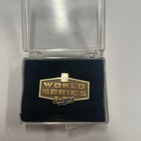 1978 Los Angeles Dodgers World Series Press Pin.  Image 1
