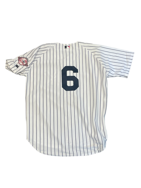 Joe Torre Signed NY Yankees 100th Anniversary Jersey. Auto PSA Image 2
