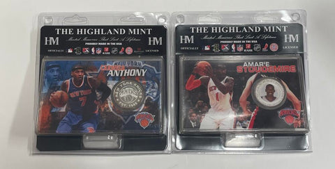 New York Knicks Lot of 2 Coins.  Image 1