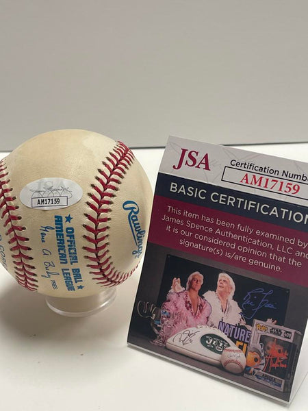 Max Patkin Signed+Inscribed Baseball. Auto JSA  Image 4