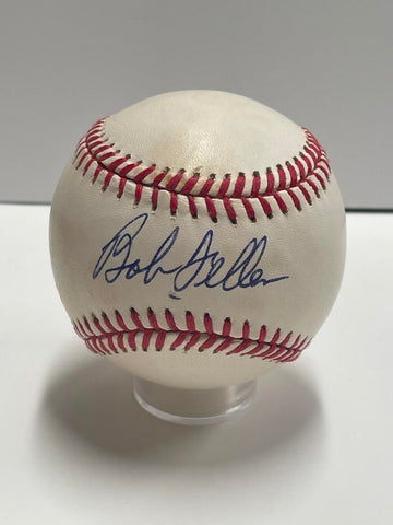 Bob Feller Signed 1990s Official AL Baseball. Auto JSA  Image 1