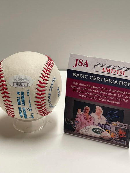 Paul Molitor Single Signed Baseball Gem Mint. Auto JSA  Image 3