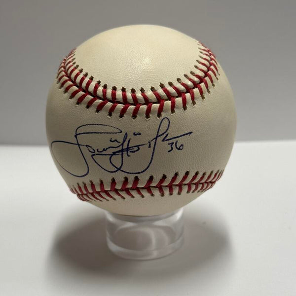 Tom Gordon Single Signed Baseball. Auto JSA Image 1