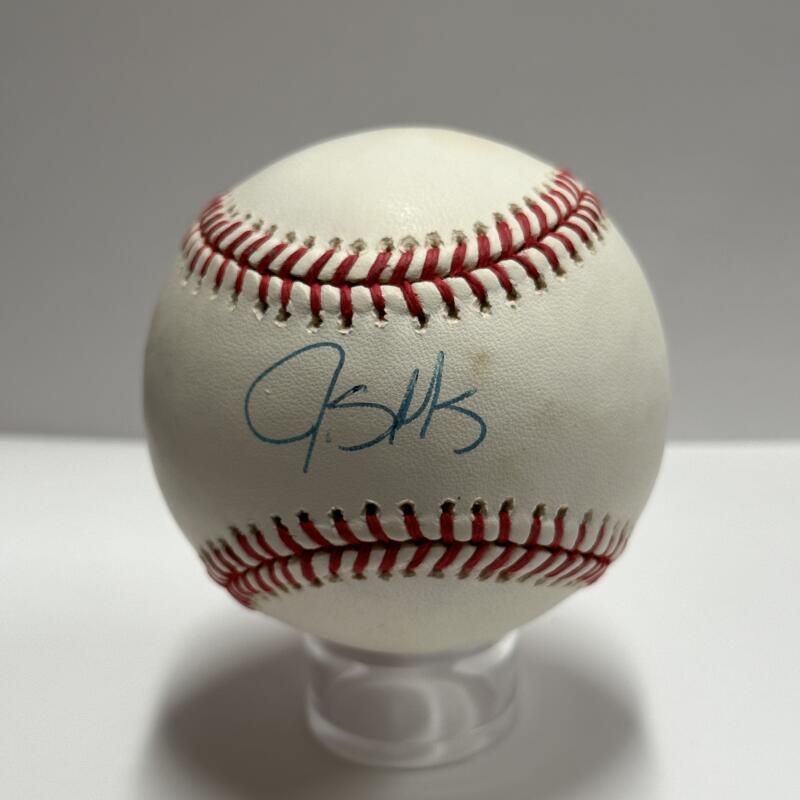 James Shields Single Signed Baseball. Auto JSA Image 1