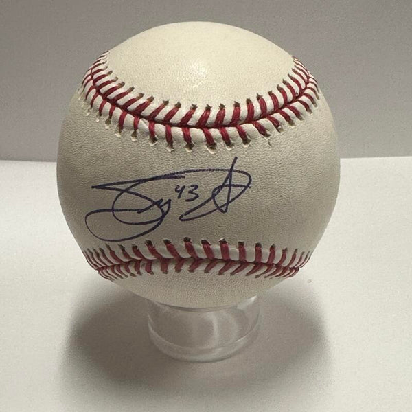 Scott Proctor Single Signed Baseball. Auto JSA Image 1