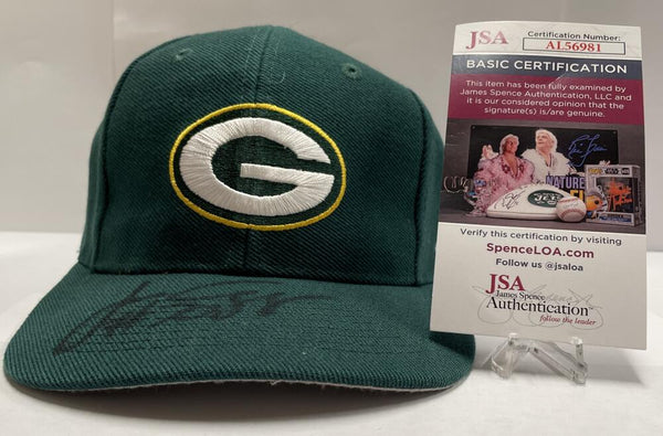 Joe Andruzzi Signed Green Bay Packers Cap. Auto JSA Image 3