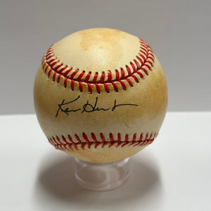 Ken Hunt Single Signed Baseball. Auto JSA  Image 1