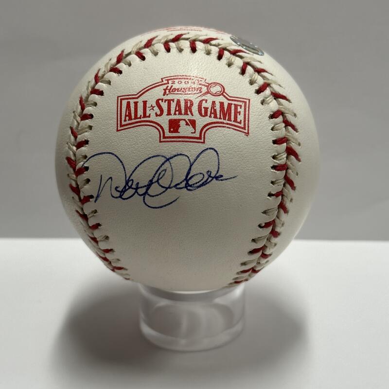 Derek Jeter Single Signed 2004 All Star Game Baseball. Auto Steiner MLB Auth Image 1
