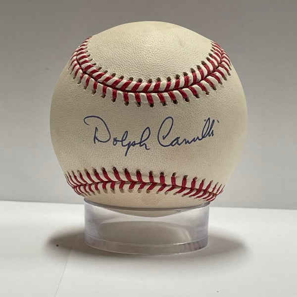 Dolphy Camilli Single Signed Baseball. PSA Image 1