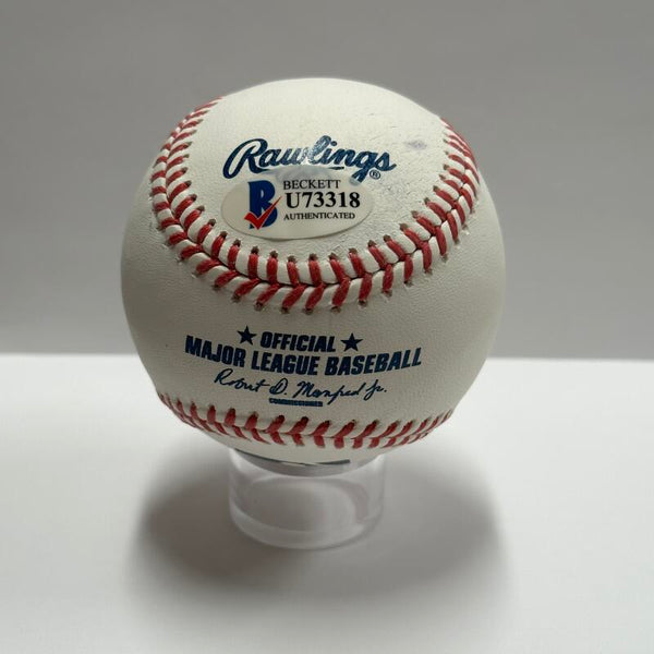 Robert De Niro Single Signed Baseball. Auto Beckett BAS Image 2