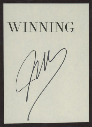 Jack Welch Signed Autograph. PSA Image 1