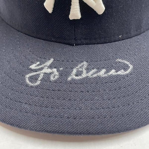 Yogi Berra Signed New Era New York Yankees Cap. Auto JSA Image 2