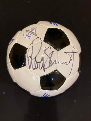 Rob Stewart Signed Soccer Ball. Auto JS Image 1