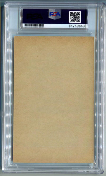 Hank Bauer Signed Exhibit Trading Card. Auto PSA  Image 2