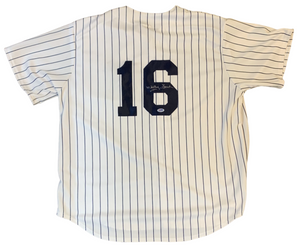 Whitey Ford Signed New York Yankees Jersey. Auto PSA/DNA Image 1