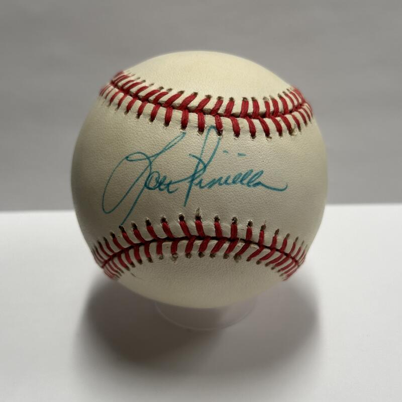 Lou Piniella Single Signed Baseball. Auto JSA Image 1