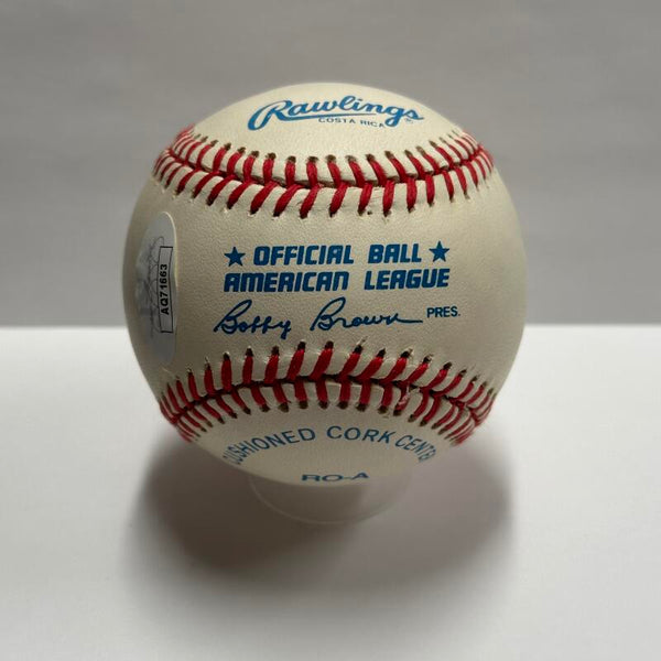 Lou Piniella Single Signed Baseball. Auto JSA Image 2