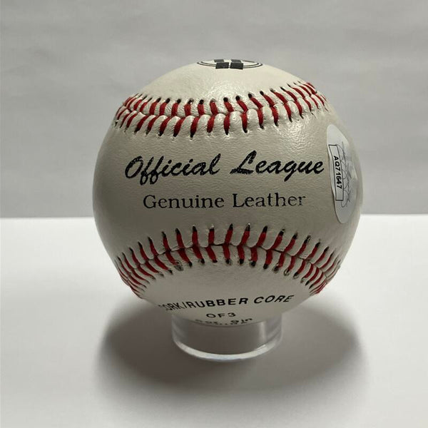 Dwight Gooden Single Signed Baseball. Auto JSA Image 2