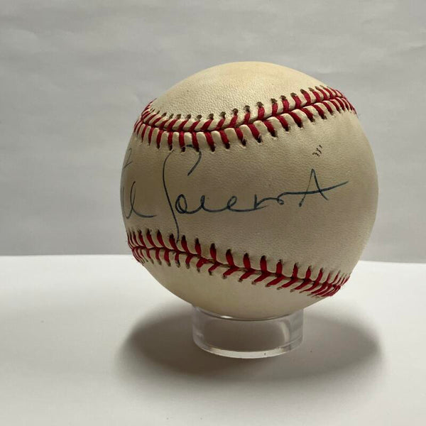 Vince Coleman Single Signed Baseball. Auto JSA Image 3