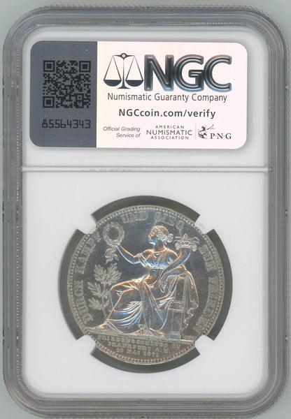 1871 Germany Gulden. Bavaria. NGC AU Details Image 2
