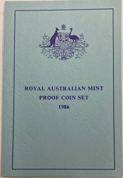 1986 Australia Proof Set. Image 4