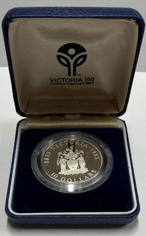 1985 Australia $10 Proof Coin. Image 1