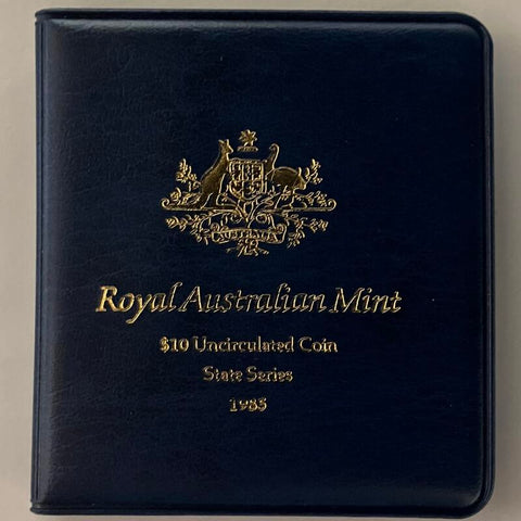 1985 Australia Silver $10 Coin. Image 1