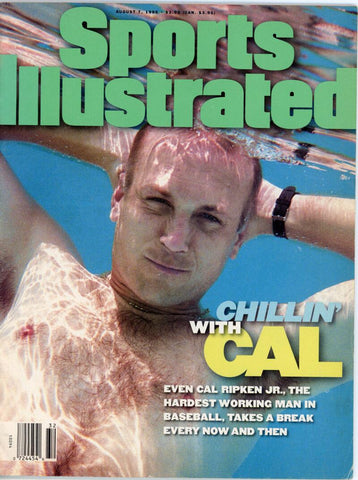 1995 Cal Ripken Sports Illustrated Magazine. Image 1