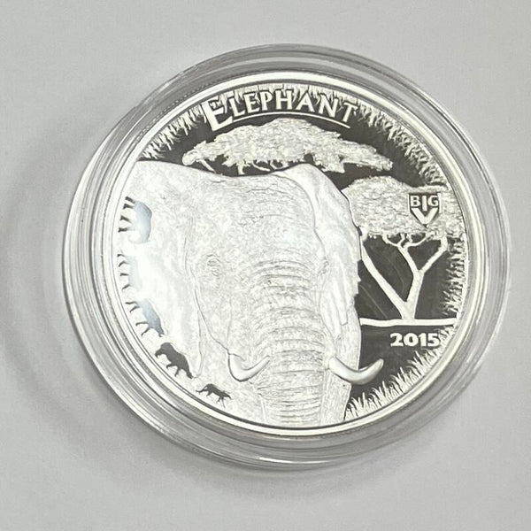 2015 Tanzania 100 Silver Shillings. Silver Gem Proof Image 2
